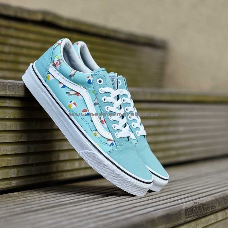 Vans Old Skool (Pool Vibes) Aqua wmbk134f8sqw